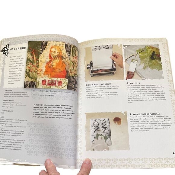 IMAGE Transfer Workshop Mixed Media Techniques Book - Picture 13 of 16